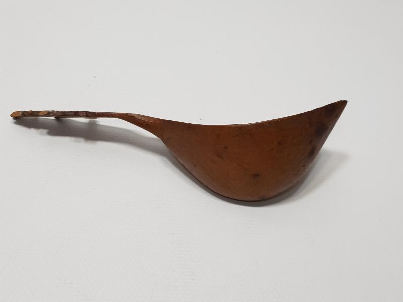 OSMANLI DÖNEMİ BEKTAŞİ İŞİ AHŞAP ŞİFA KAŞIĞI