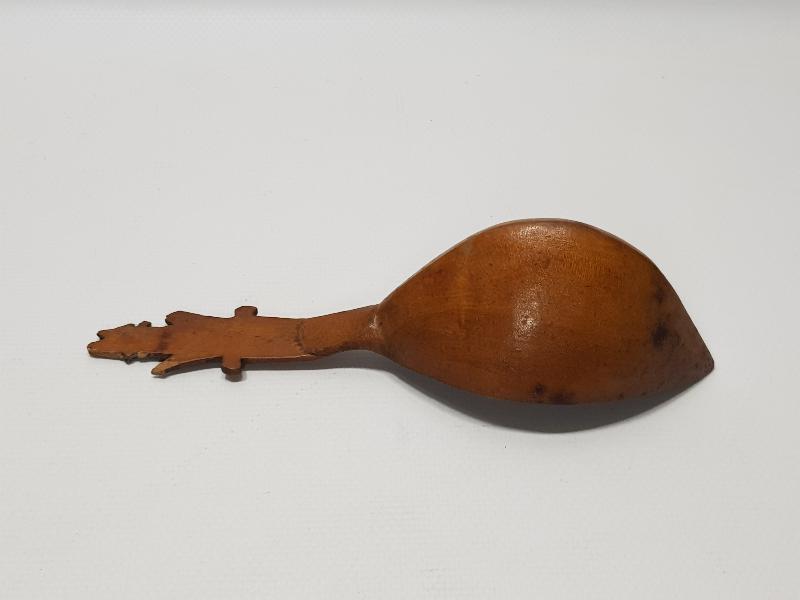 OSMANLI DÖNEMİ BEKTAŞİ İŞİ AHŞAP ŞİFA KAŞIĞI