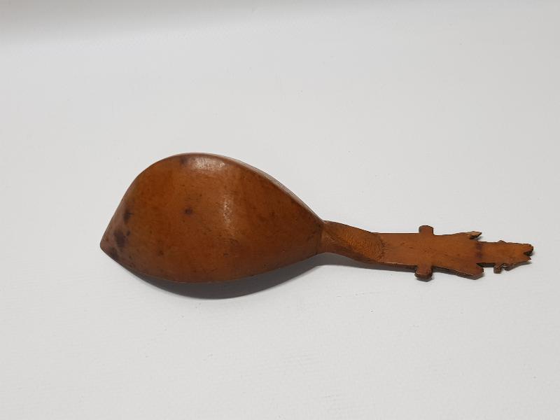 OSMANLI DÖNEMİ BEKTAŞİ İŞİ AHŞAP ŞİFA KAŞIĞI