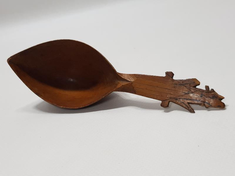 OSMANLI DÖNEMİ BEKTAŞİ İŞİ AHŞAP ŞİFA KAŞIĞI