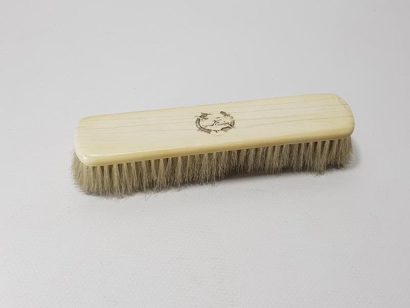 OSMANLI DÖNEMİ CH İNİSİYALLİ FİLDİŞİ ELBİSE FIRÇASI