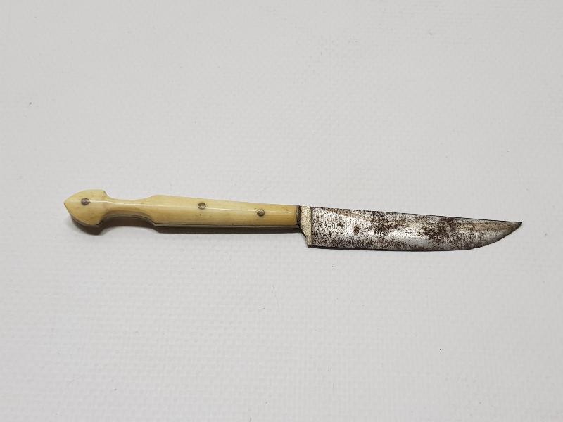 OSMANLI DÖNEMİ FİL DİŞİ SAPLI SÜRMENE BIÇAĞI