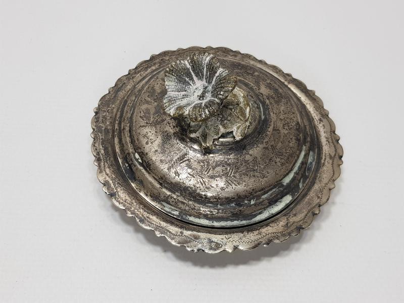 OSMANLI DÖNEMİ GÜMÜŞ MAMA TABAĞI