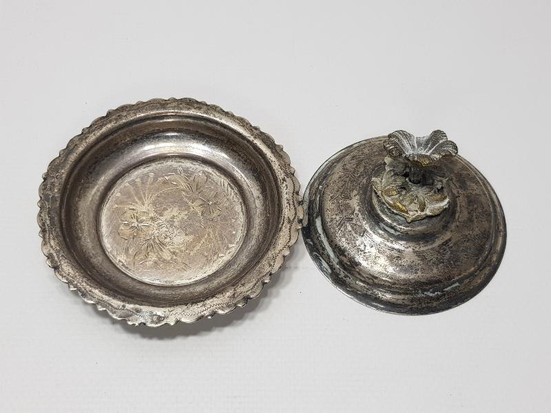 OSMANLI DÖNEMİ GÜMÜŞ MAMA TABAĞI