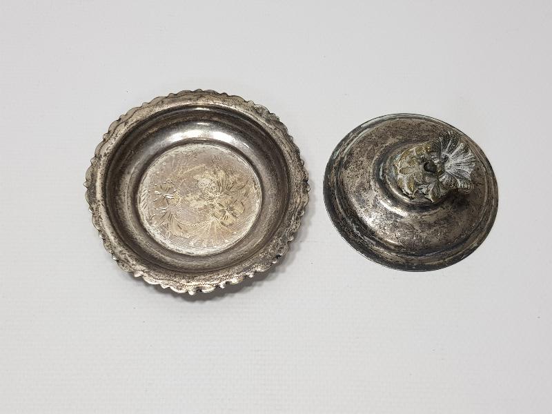 OSMANLI DÖNEMİ GÜMÜŞ MAMA TABAĞI