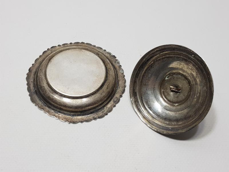 OSMANLI DÖNEMİ GÜMÜŞ MAMA TABAĞI