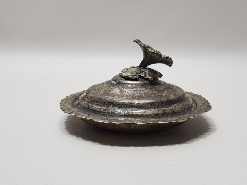 OSMANLI DÖNEMİ GÜMÜŞ MAMA TABAĞI