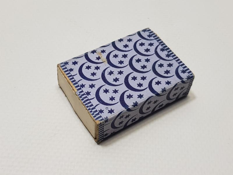 OSMANLI DÖNEMİ İÇİ DOLU AY YILDIZLI DİVİT UCU KUTUSU