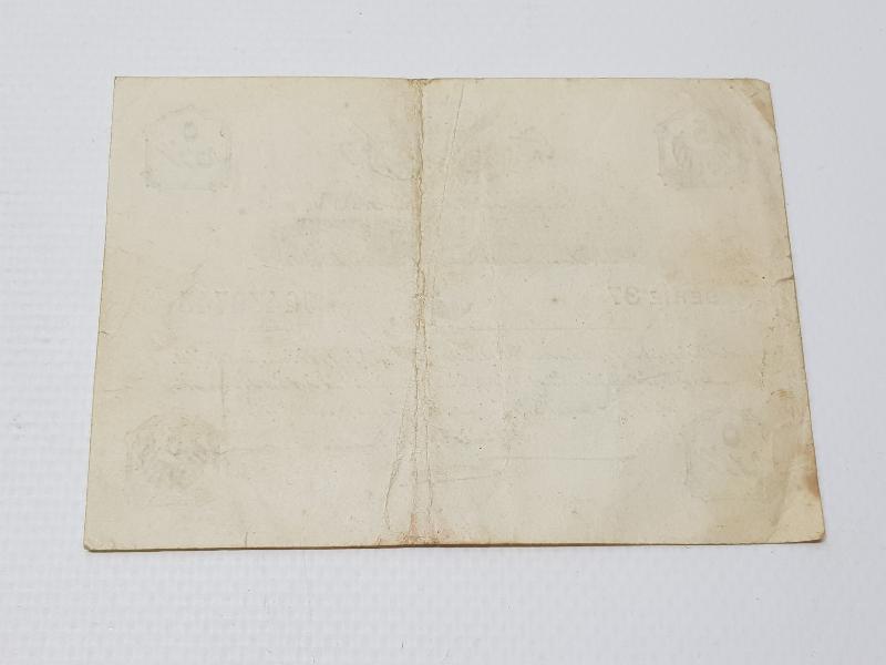 OSMANLI DÖNEMİ KAĞIT 5 KURUŞ PARA