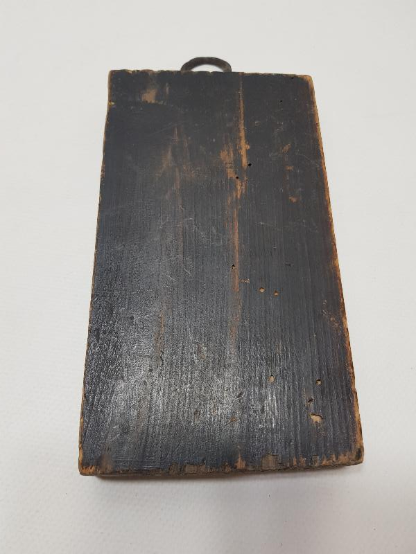 OSMANLI DÖNEMİ RUM İŞİ HAZRETİ İSA RESİMLİ EL BOYAMA AHŞAP İKONA