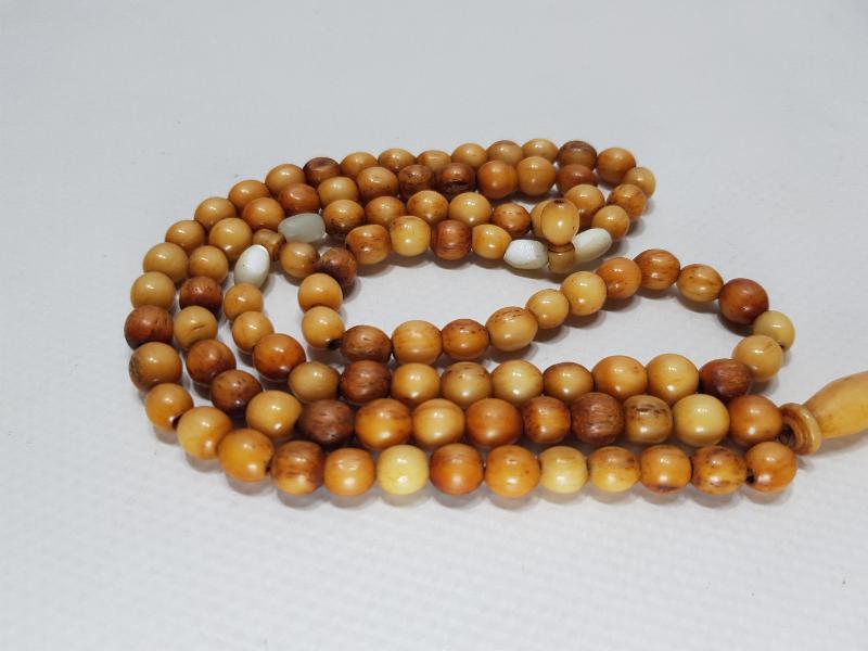 OSMANLI DÖNEMİ USTA İŞİ KEMİK NAMAZ TESPİHİ