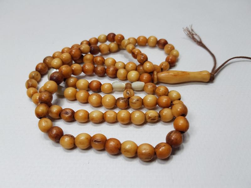 OSMANLI DÖNEMİ USTA İŞİ KEMİK NAMAZ TESPİHİ