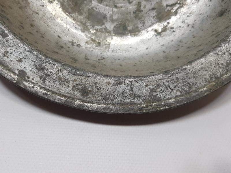 OSMANLICA YAZILI BÜYÜK BOY BAKIR TABAK