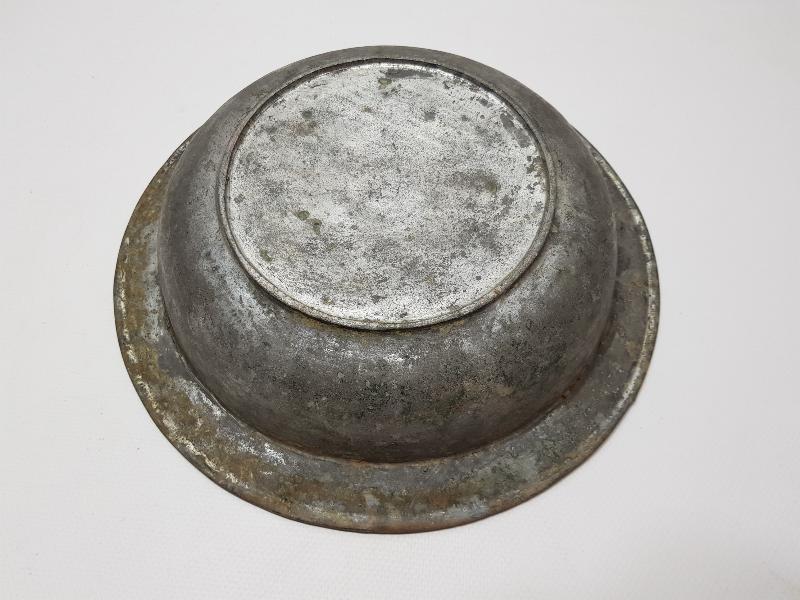 OSMANLICA YAZILI BÜYÜK BOY BAKIR TABAK