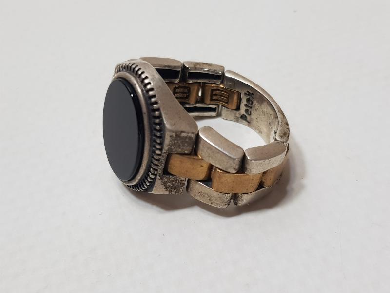 SAAT KORDONU FORMLU OLTU TAŞLI YÜZÜK