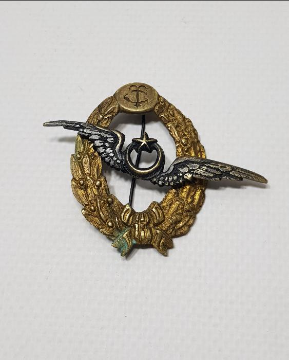 TC İLK DÖNEM ÇOK NADİR PİLOT BRÖVESİ 