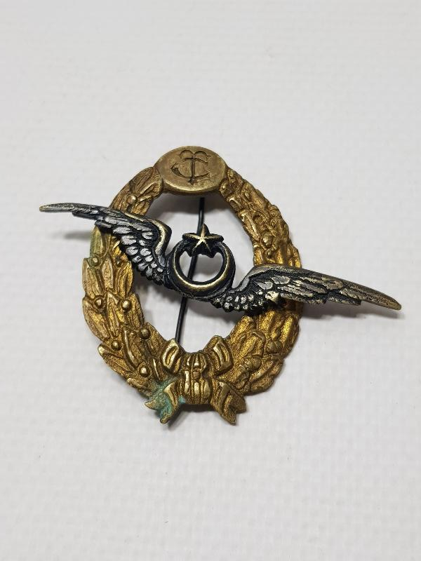 TC İLK DÖNEM ÇOK NADİR PİLOT BRÖVESİ 