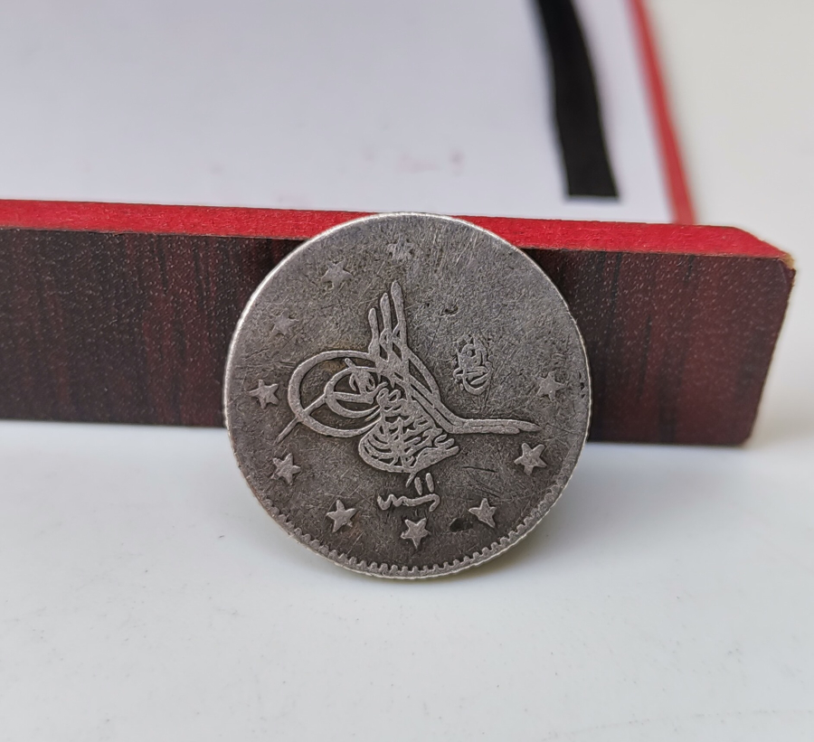 ABDÜLHAMİD HAN DÖNEMİ GÜMÜŞ 2 KURUŞ