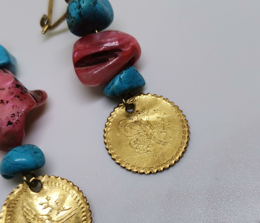 ABDÜLMECİD HAN DÖNEMİ ALTIN PARALI KÜPE