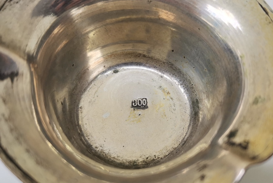 ANTİKA GÜMÜŞ KAHVE YANI LOKUMLUĞU