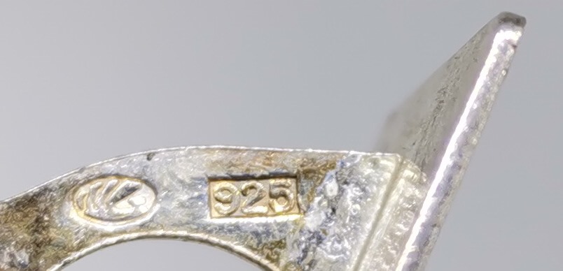 ANTİKA GÜMÜŞ KOL DÜĞMESİ