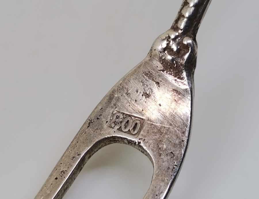 ANTİKA GÜMÜŞ LİMON ÇATALI