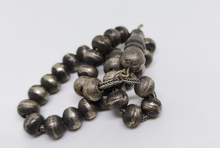 ANTİKA GÜMÜŞ TESPİH