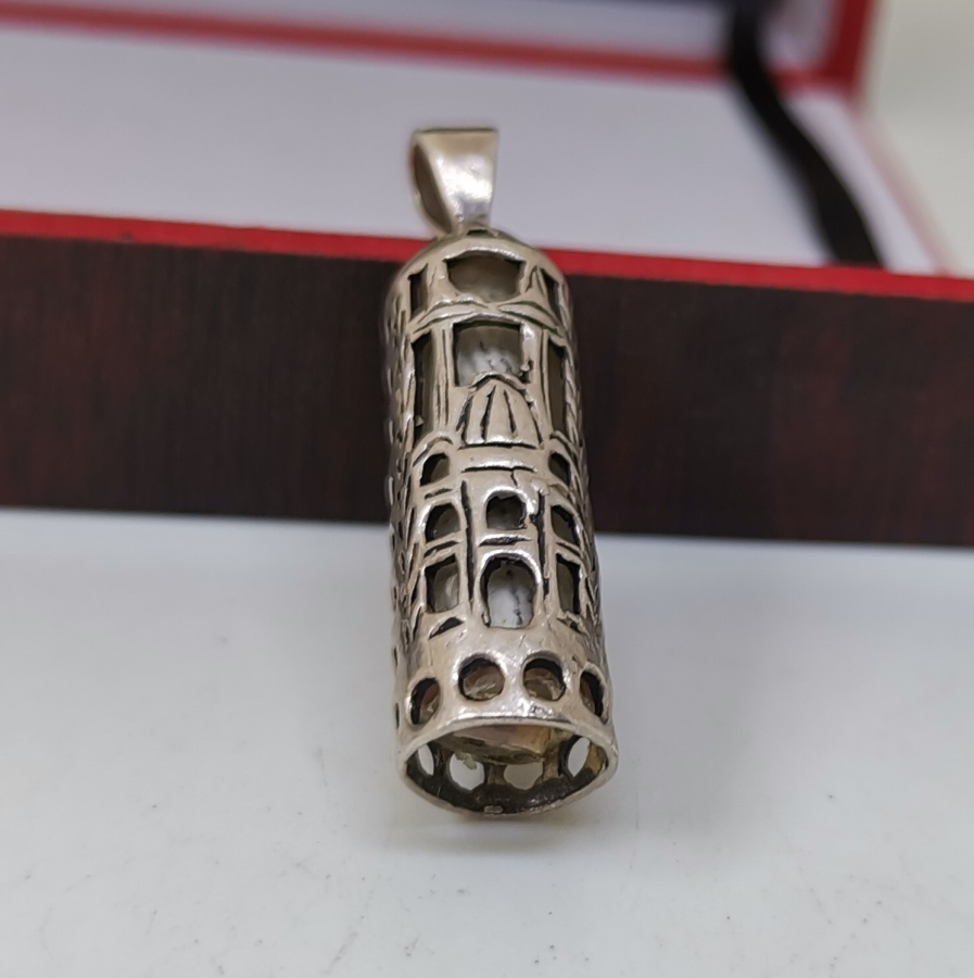 CAMİ MOTİFLİ İÇİNDE DUASI İLE GÜMÜŞ CEVŞEN-İ KEBİR