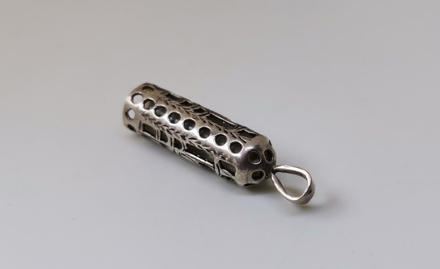 CAMİ MOTİFLİ İÇİNDE DUASI İLE GÜMÜŞ CEVŞEN-İ KEBİR