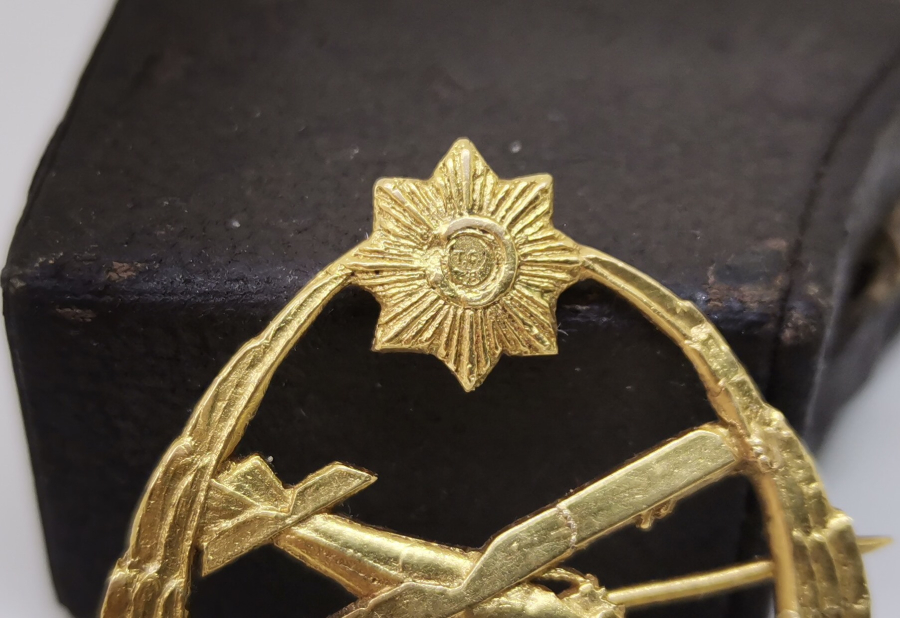 ÇOK NADİR TEYYARE CEMİYETİ ALTIN MADALYA