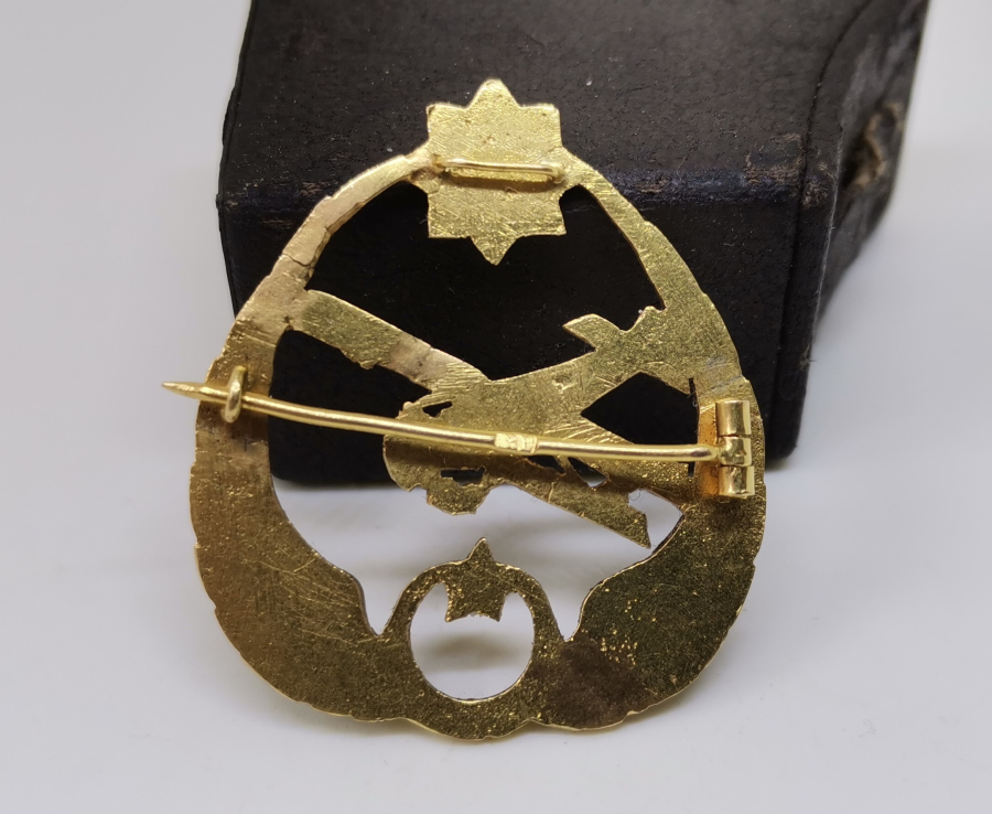 ÇOK NADİR TEYYARE CEMİYETİ ALTIN MADALYA