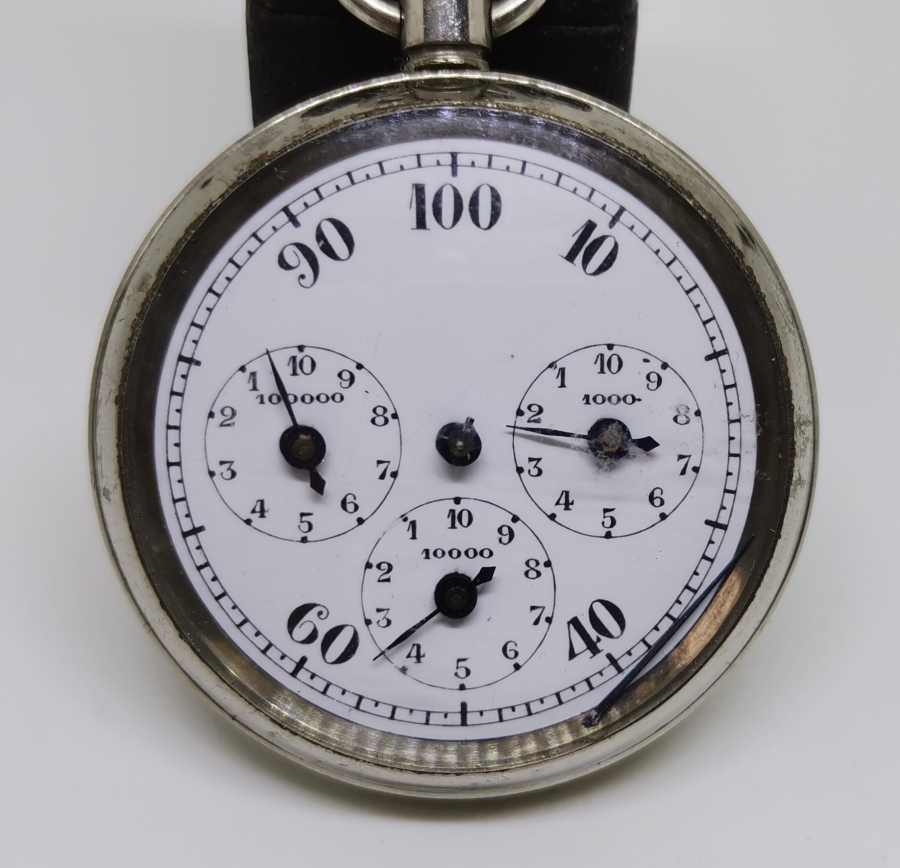 DENİZLERDE MESAFE ÖLÇMEK İÇİN KULLANILAN ANTİKA CEP SAATİ FORMUNDA ALET