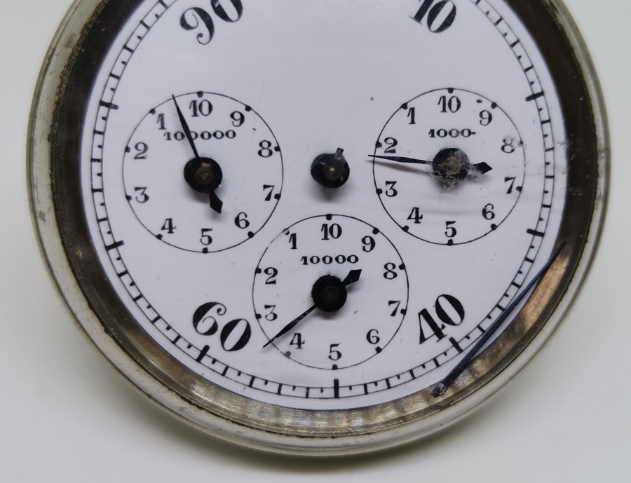 DENİZLERDE MESAFE ÖLÇMEK İÇİN KULLANILAN ANTİKA CEP SAATİ FORMUNDA ALET