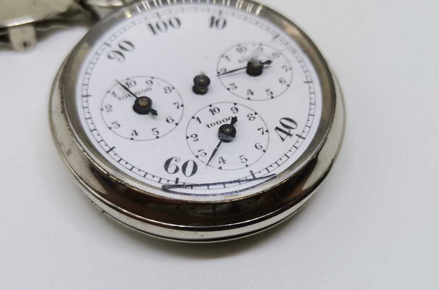 DENİZLERDE MESAFE ÖLÇMEK İÇİN KULLANILAN ANTİKA CEP SAATİ FORMUNDA ALET