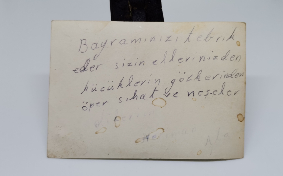 GALATA KÖPRÜSÜ GÖRSELLİ ANTİKA BAYRAM KARTI