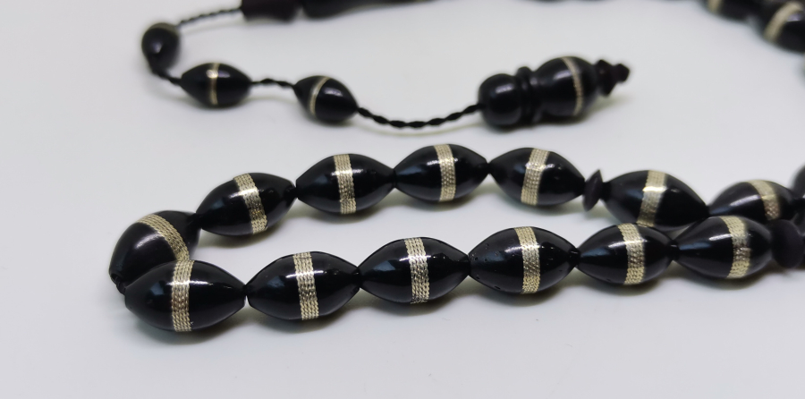 GÜMÜŞ SARMA İŞÇİLİKLİ TESPİH