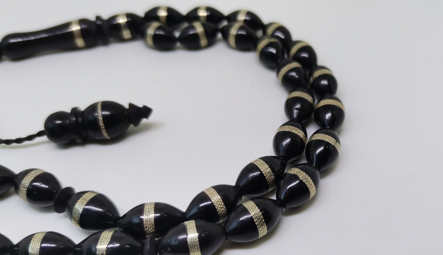 GÜMÜŞ SARMA İŞÇİLİKLİ TESPİH