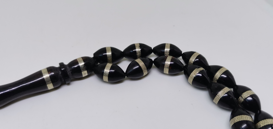 GÜMÜŞ SARMA İŞÇİLİKLİ TESPİH