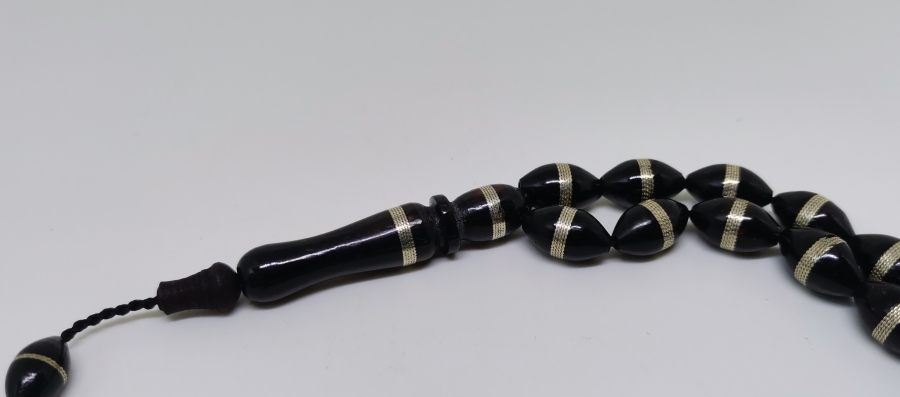 GÜMÜŞ SARMA İŞÇİLİKLİ TESPİH