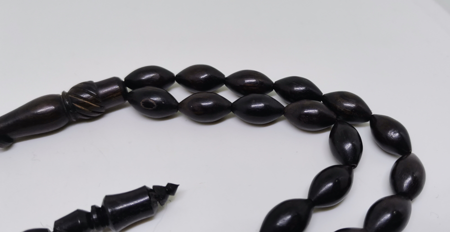 İMAMESİ DERVİŞ SİKKESİ FORMUNDA YAPILMIŞ 33 LÜ TESPİH