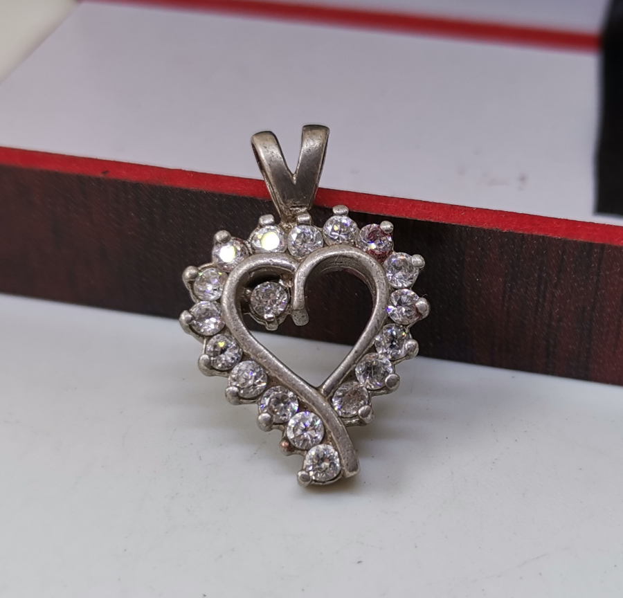 MARGAZİT TAŞLI GÜMÜŞ KOLYE UCU