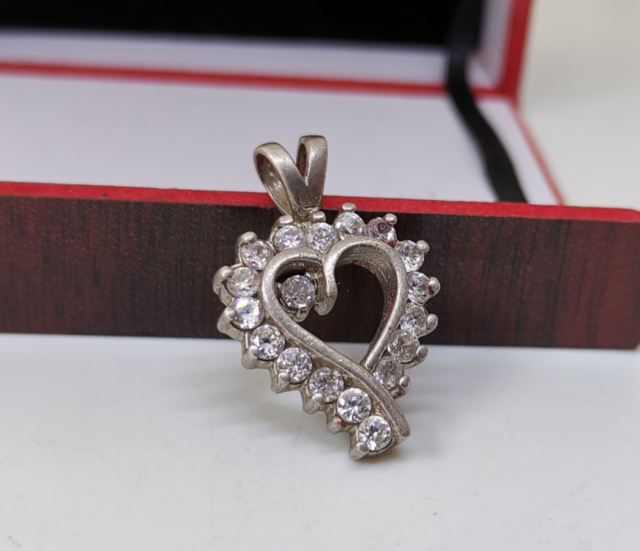 MARGAZİT TAŞLI GÜMÜŞ KOLYE UCU