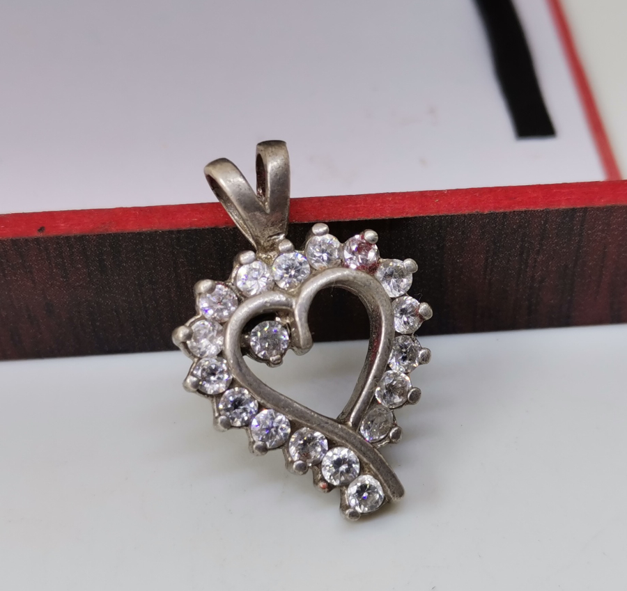 MARGAZİT TAŞLI GÜMÜŞ KOLYE UCU