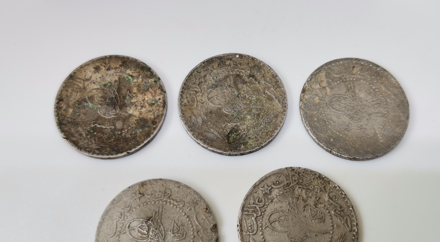 MEHMED REŞAD HAN DÖNEMİ NİKEL 20 PARA LOTU