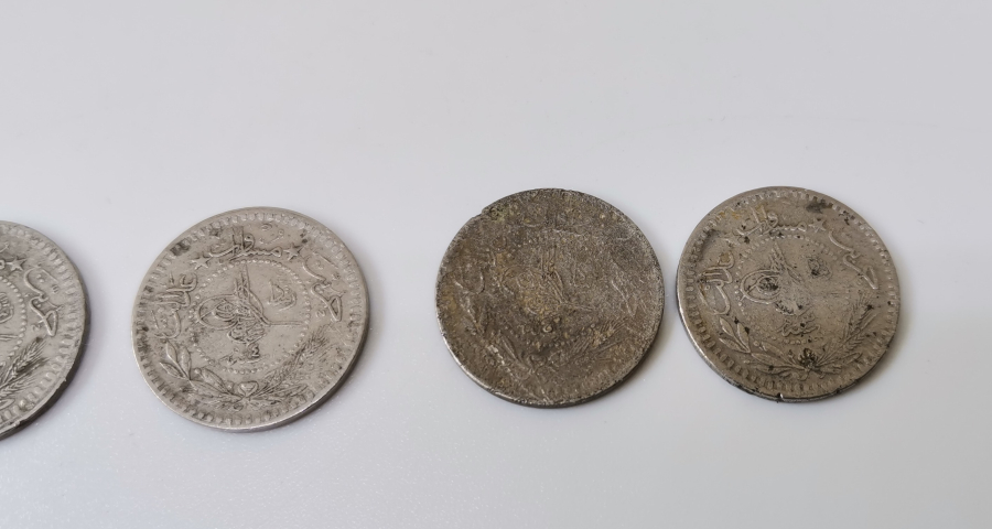 MEHMED REŞAD HAN DÖNEMİ NİKEL 5 PARA LOTU