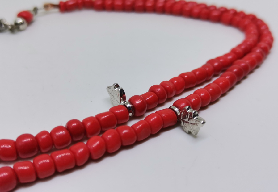 MERCAN TAŞINDAN MAMUL ANTİKA NAMAZ TESPİHİ