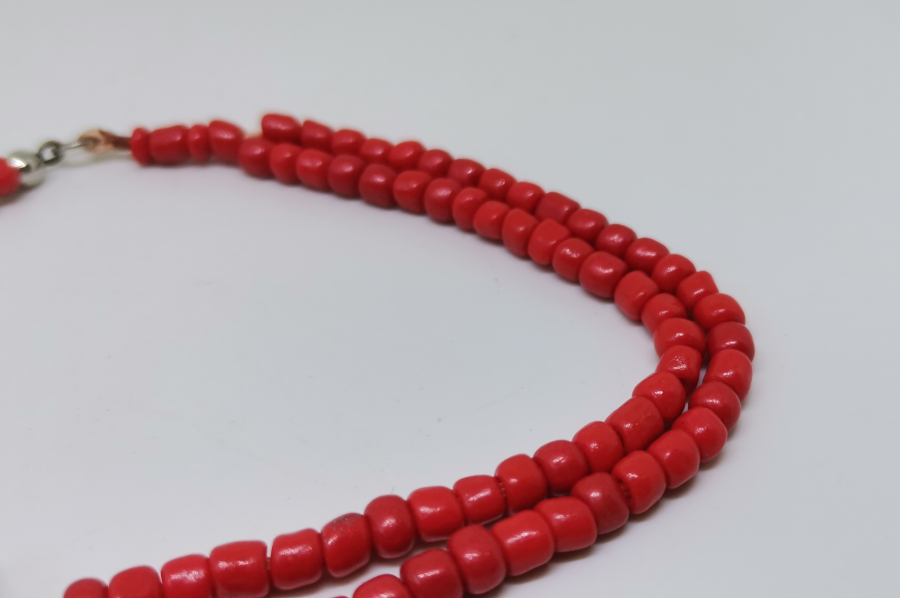 MERCAN TAŞINDAN MAMUL ANTİKA NAMAZ TESPİHİ