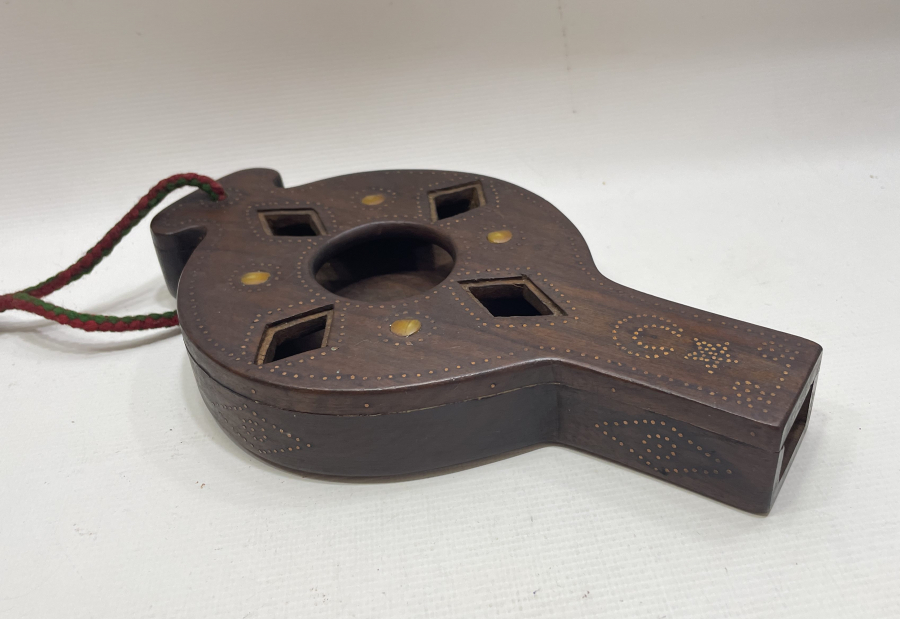 OSMANLI DÖNEMİ AY YILDIZLI NADİR AHŞAP KAHVE SOĞUDANI