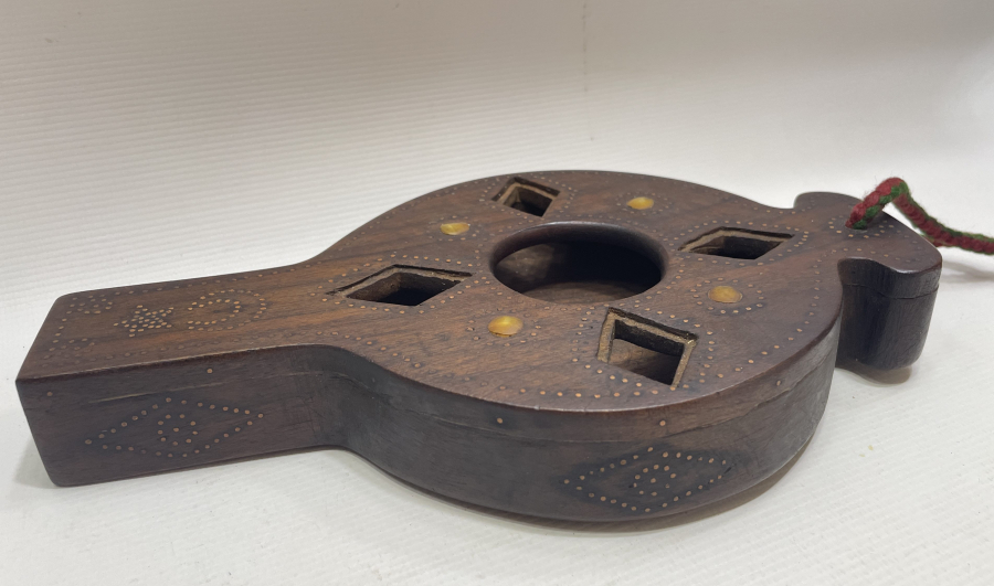 OSMANLI DÖNEMİ AY YILDIZLI NADİR AHŞAP KAHVE SOĞUDANI