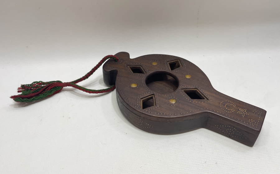 OSMANLI DÖNEMİ AY YILDIZLI NADİR AHŞAP KAHVE SOĞUDANI